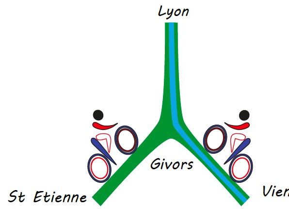 Vélorution LGV (Lyon-Givors-Vienne) dimanche 14 mai 2017