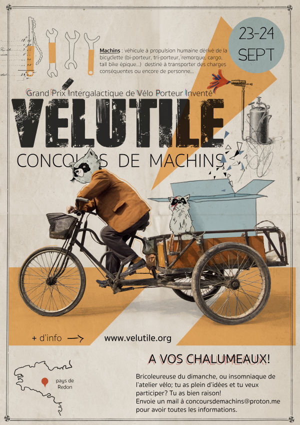 Contre le Vélo Anti Ecologique, la récup' et la bidouille sont nos alliées !