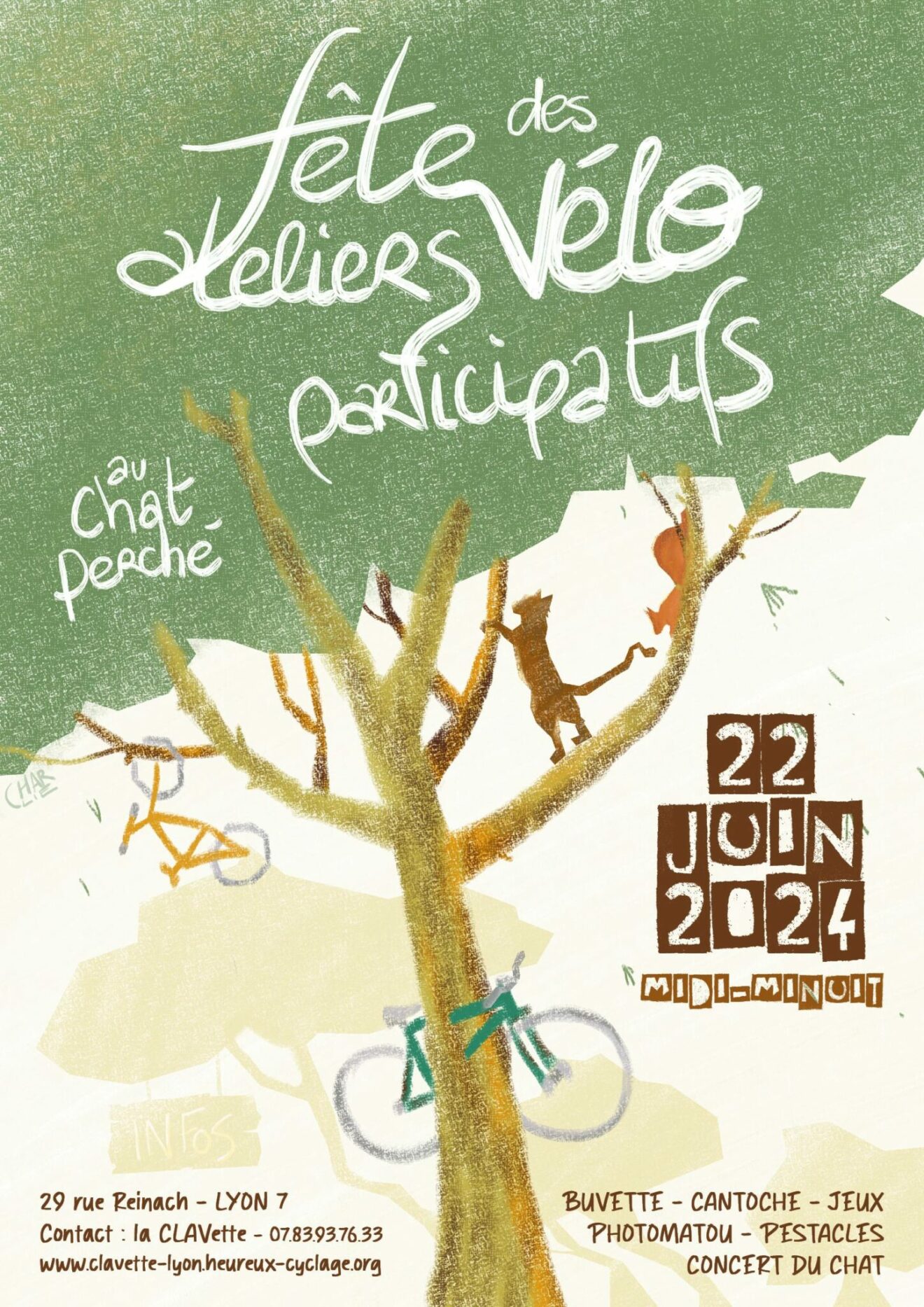 samedi 22 juin - Fête des ateliers vélos participatifs