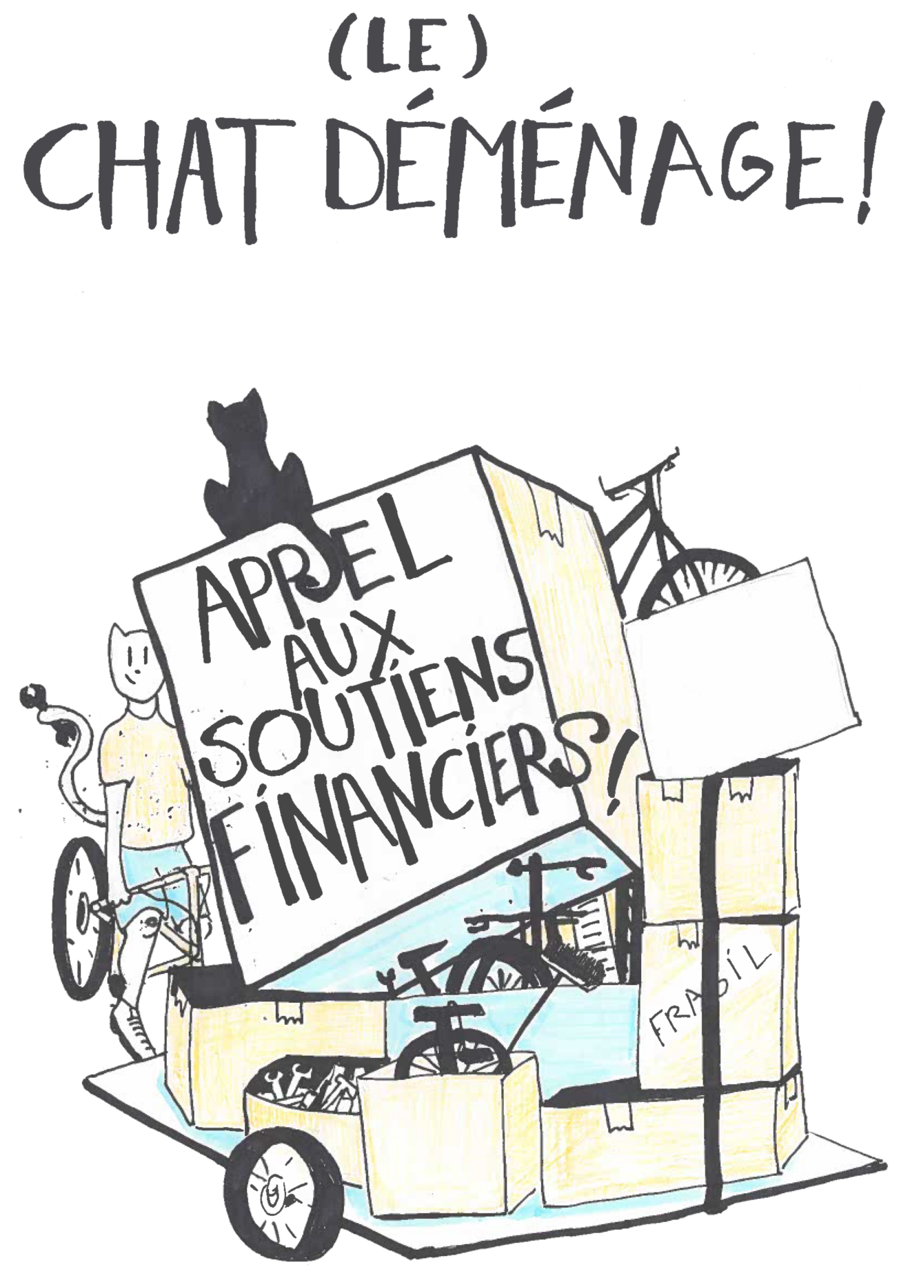 Déménagement du chat perché, appel à financements